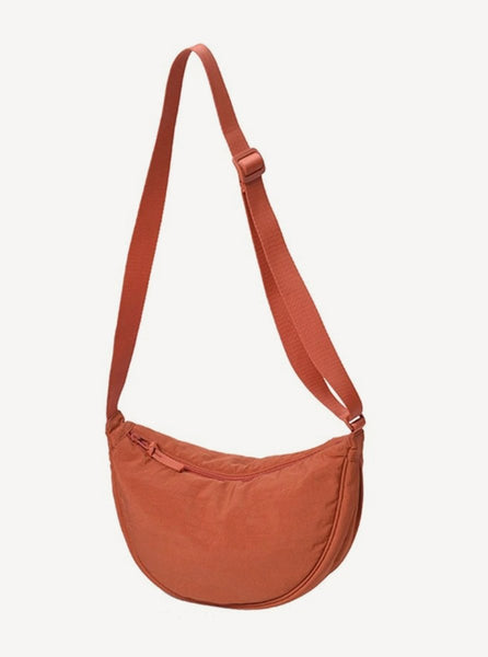 Orange cross over bag best sale